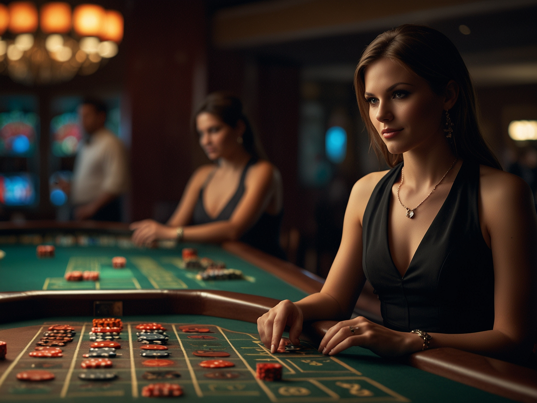 Mesa de ruleta en vivo